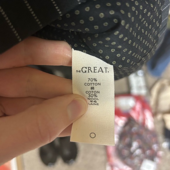 The Great. Shlumpy cotton blazer - Picture 6 of 7